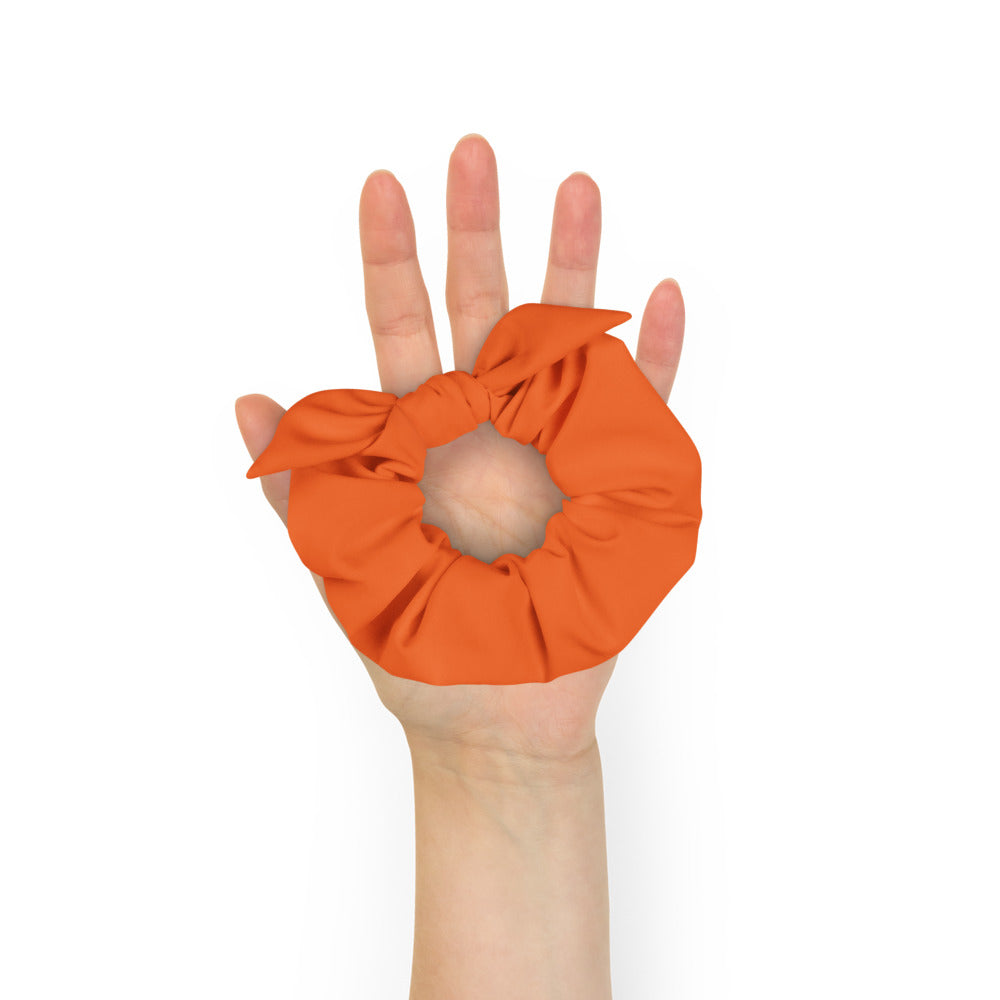 Hair Scrunchies For Women (Scrunchie Orange Colour)