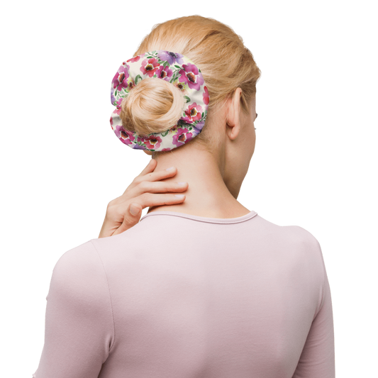 Hair Scrunchies For Women (Scrunchie Pattern 015) Back