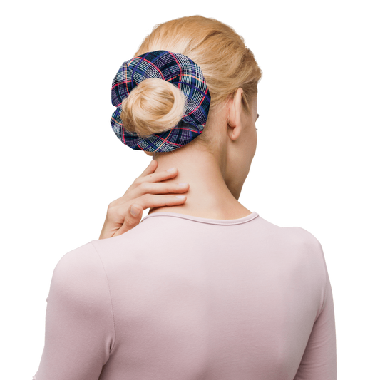 Hair Scrunchies For Women (Scrunchie Pattern 020) Back