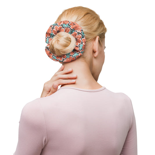 Hair Scrunchies For Women (Scrunchie Pattern 027) back
