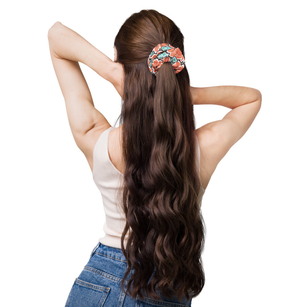 Hair Scrunchies For Women (Scrunchie Pattern 027) long hair
