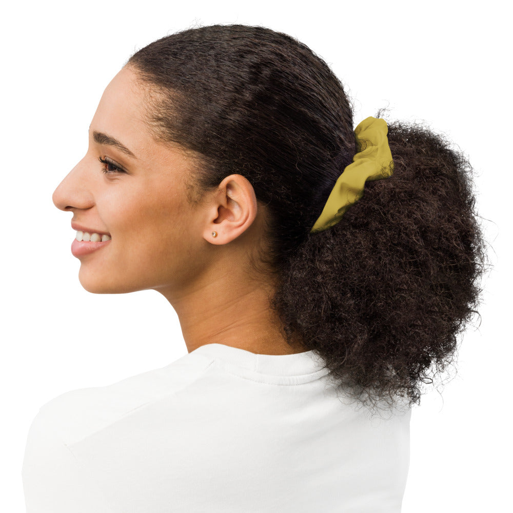 Hair Scrunchies For Women (Scrunchie Old Gold Colour)