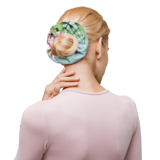 Hair Scrunchies For Women (Scrunchies NaturePG Pattern) back