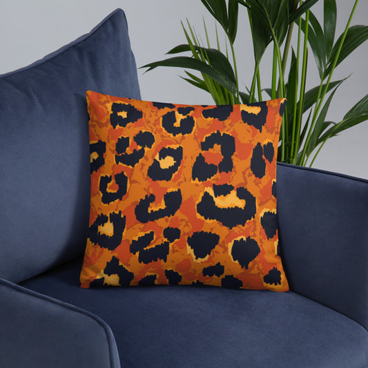 Basic Pillow (Best Basic Pillow Leopard Skin Pattern - Model 0018)