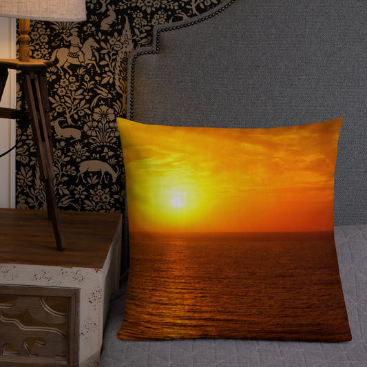 Premium Pillow (Best Premium Pillow - Scenic Ocean View Model 0013)