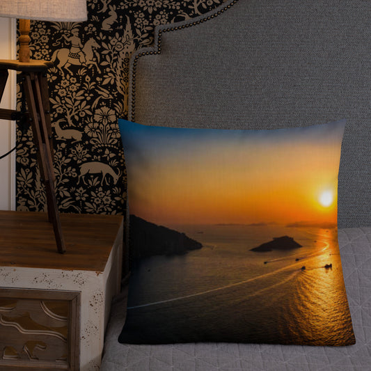 Premium Pillow (Best Premium Pillow - Scenic Ocean View Model 0015)