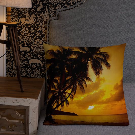 Premium Pillow (Best Premium Pillow - Scenic Ocean View Model 0016)