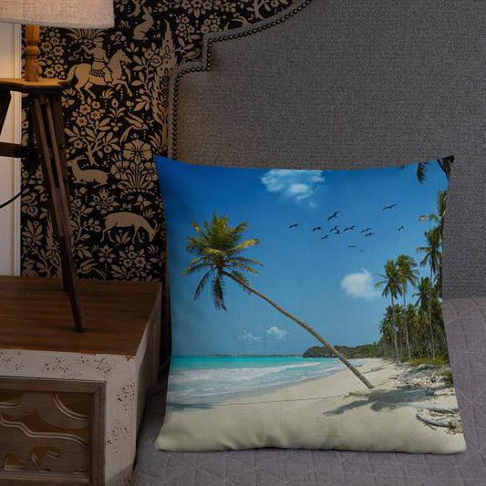 Premium Pillow (Best Premium Pillow - Scenic Ocean Shore View Model 0018)
