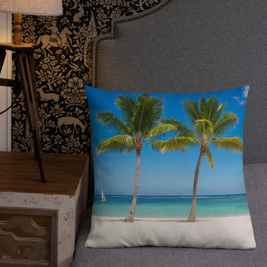 Premium Pillow (Best Premium Pillow - Scenic Ocean Shore View Model 0020)