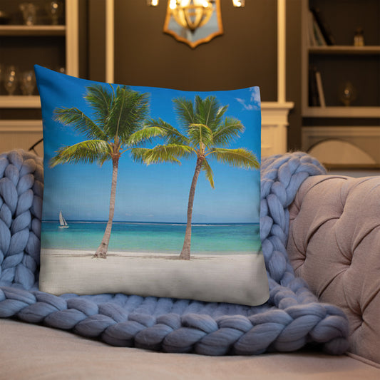 Premium Pillow (Best Premium Pillow - Scenic Ocean Shore View Model 0020)