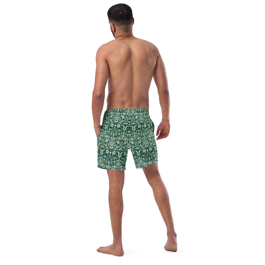 Men's Swim Trunks (Glamourange Mens Swim Trunks By Patterns - 0010 Model)