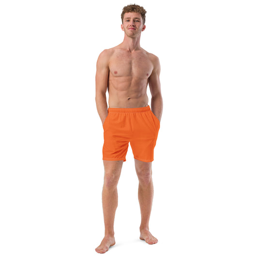 Men's Swim Trunks (Glamourange Mens Swim Trunks By Colours - 004 Model)