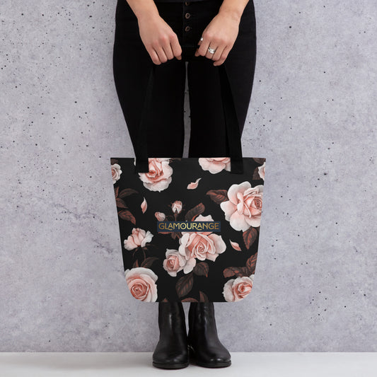 Tote Bag Women Designer (Flower Pattern 008)