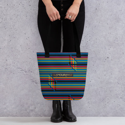 Tote Bag Women Designer (Stripe Bag Pattern 0011)