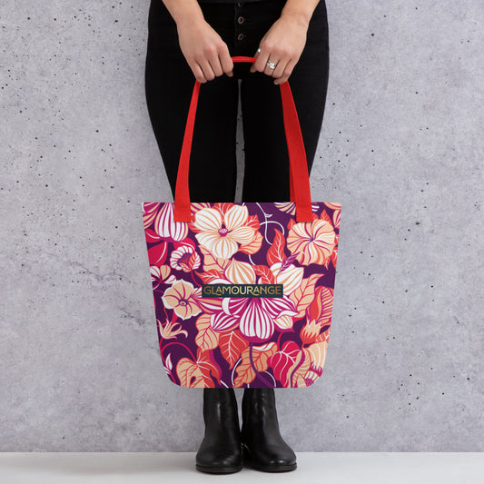 Tote Bag Women Designer (Flower Pattern 001)