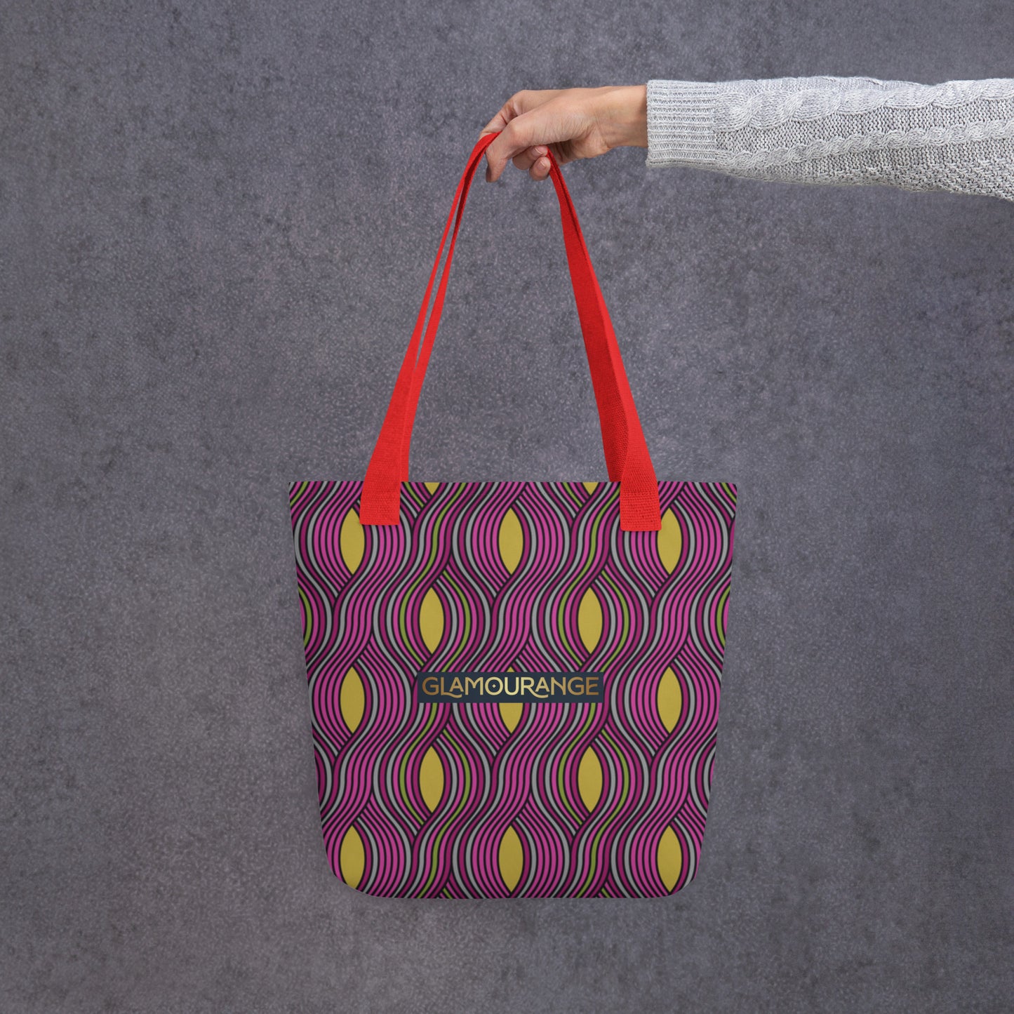 Tote Bag Women Designer (Stripe Bag Pattern 0015)