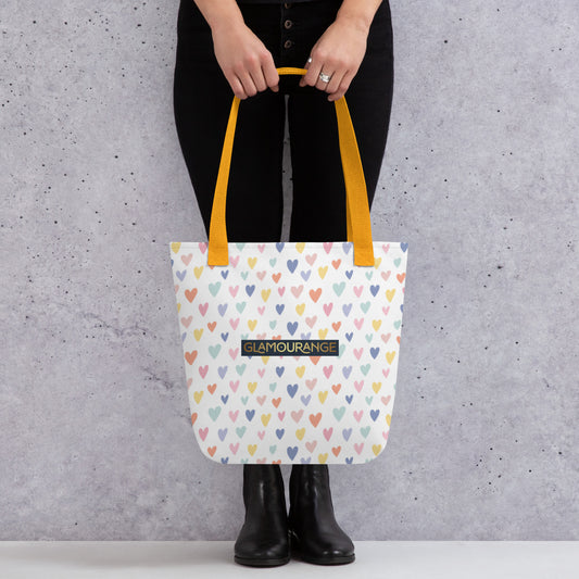 Tote Bag Women Designer (Love Pattern 003)