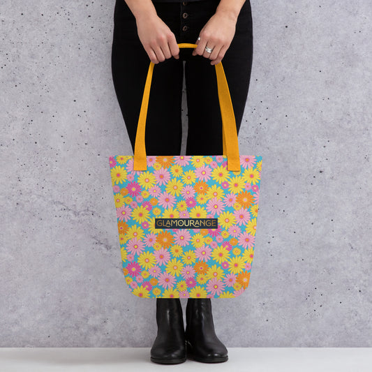 Tote Bag Women Designer (Flower Pattern 006)