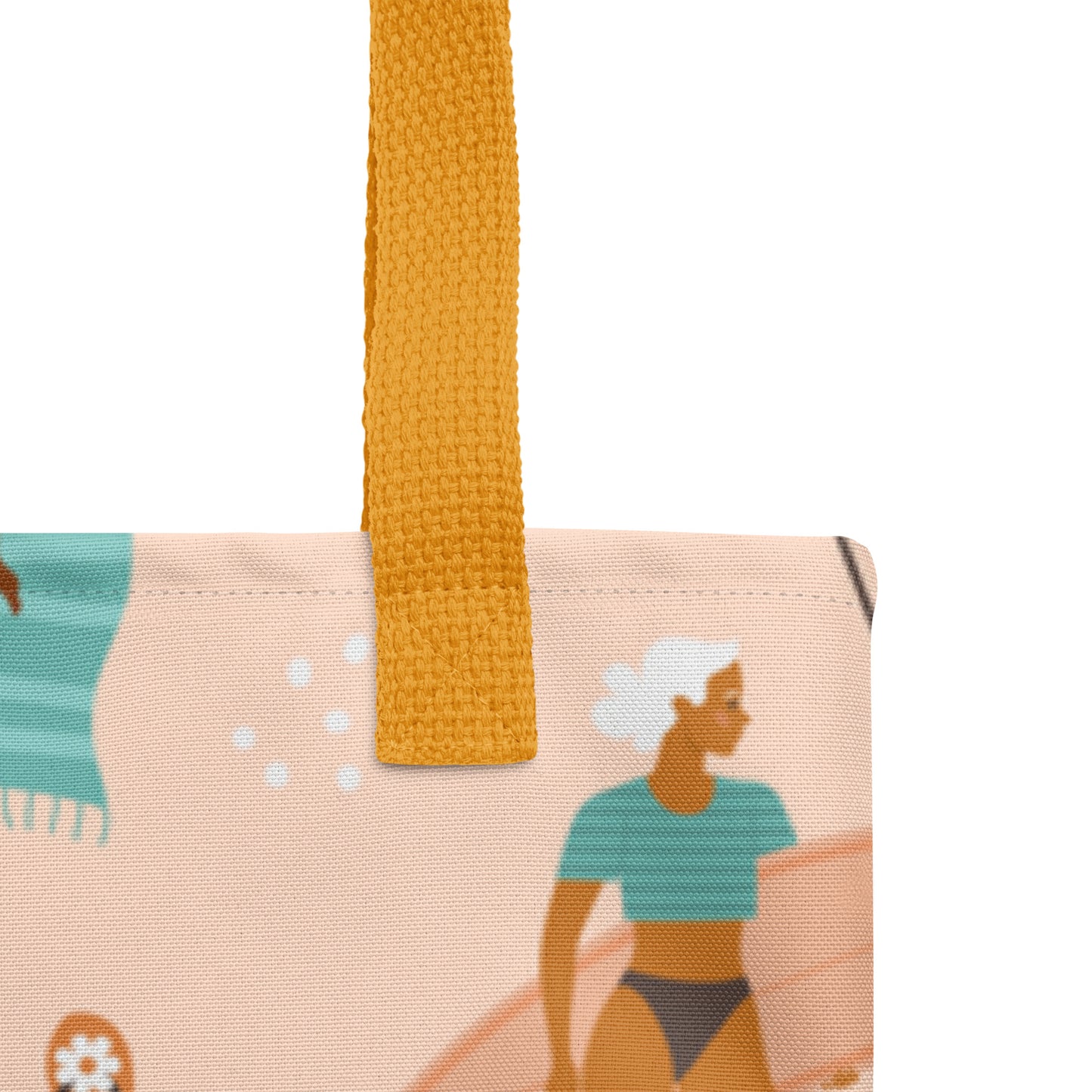Tote Bag Women Designer (Beach Fun Time Pattern 001)