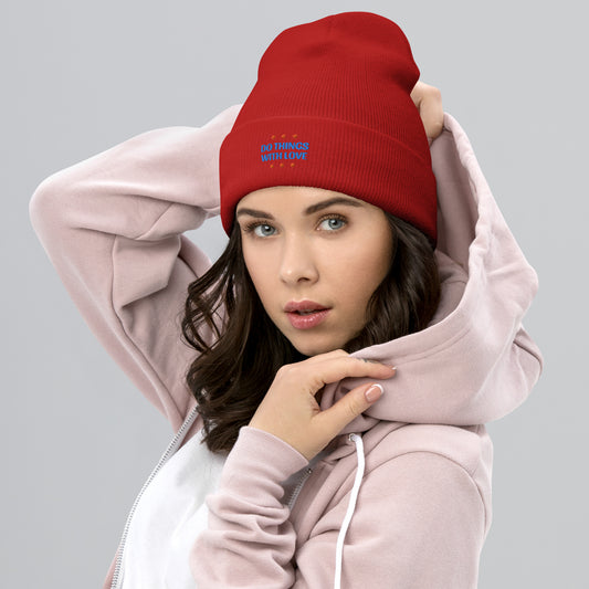 Cuffed Beanie Women Designer (Luxury Cuffed Beanie - Colour 0012)