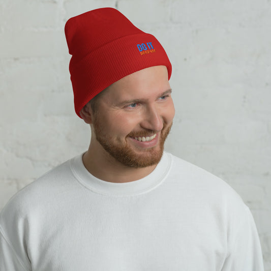 Cuffed Beanie Men Designer (Luxury Cuffed Beanie - Colour 0010)