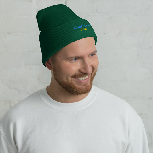 Cuffed Beanie Men Designer (Luxury Cuffed Beanie - Colour 0022)