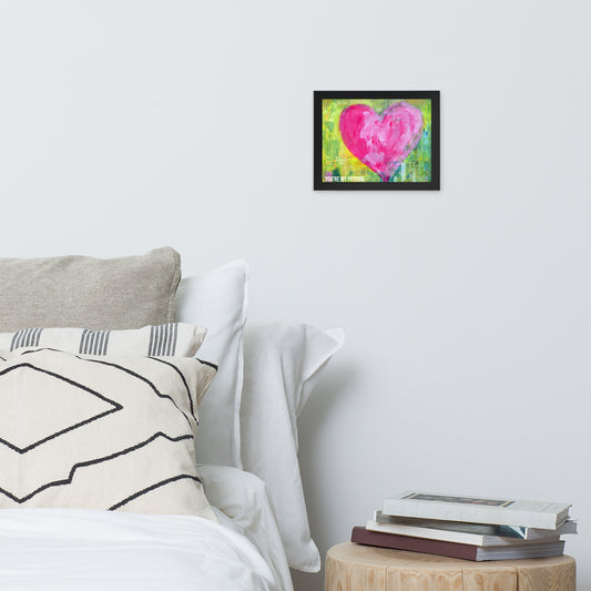 Framed Poster (You're My Person - Lifestyle Framed Poster Horizontal - Model 006)