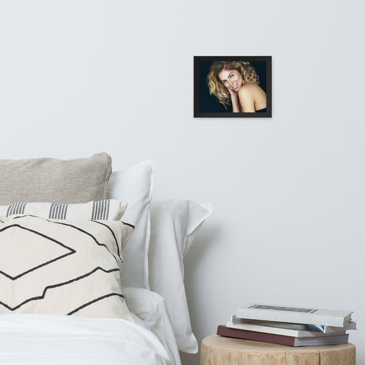 Smiles + Laughter = Priceless. Framed Poster Wall Art (Horizontal Model 0041)