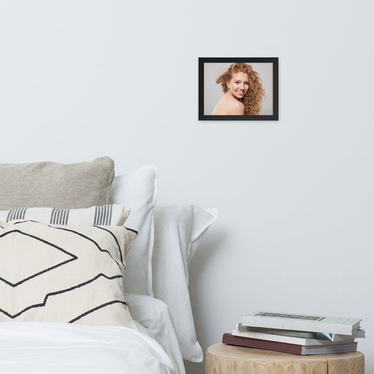 Smiles + Laughter = Priceless. Framed Poster Wall Art (Horizontal Model 0049)