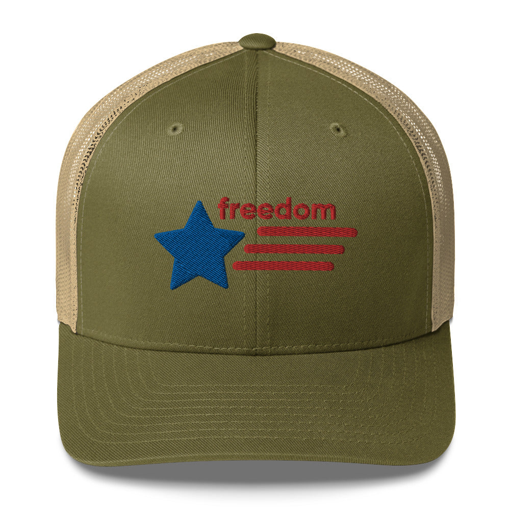 Trucker Cap Men (Freedom Trucker Cap - Model 0014)
