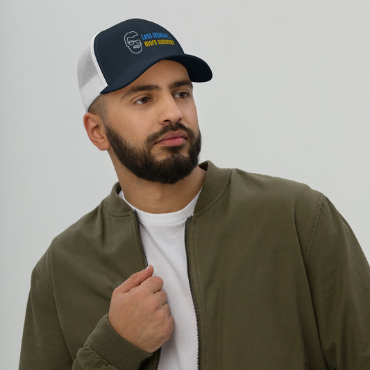 Trucker Cap Men (Less Monday More Summer Trucker Cap - Model 0011)
