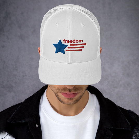 Trucker Cap Men (Freedom Trucker Cap - Model 0014)