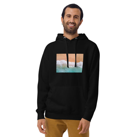Hoodie Mens Designer (Hoodies Mens - Nature Seashore 0012)