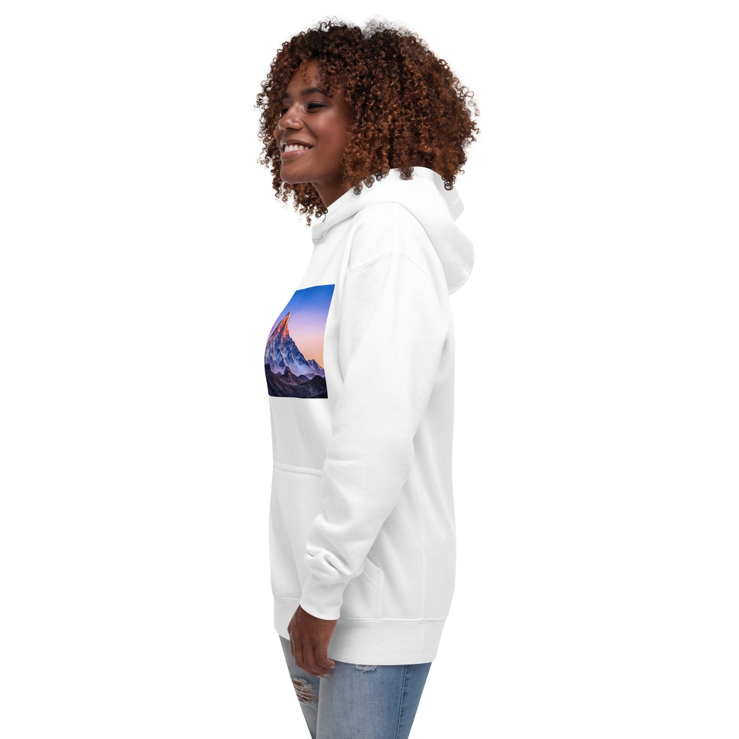 Hoodie Womens Designer (Hoodies Womens - Nature Mountain 0015)