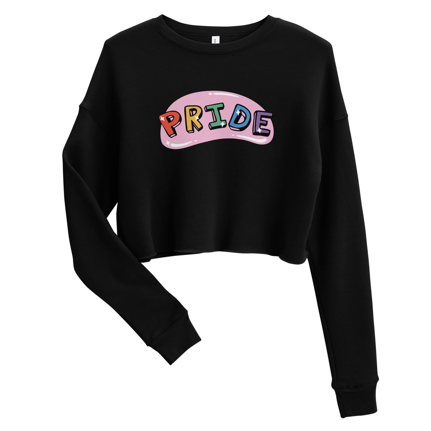 Crop Sweatshirt Womens (Pride - Inspiration 0014)