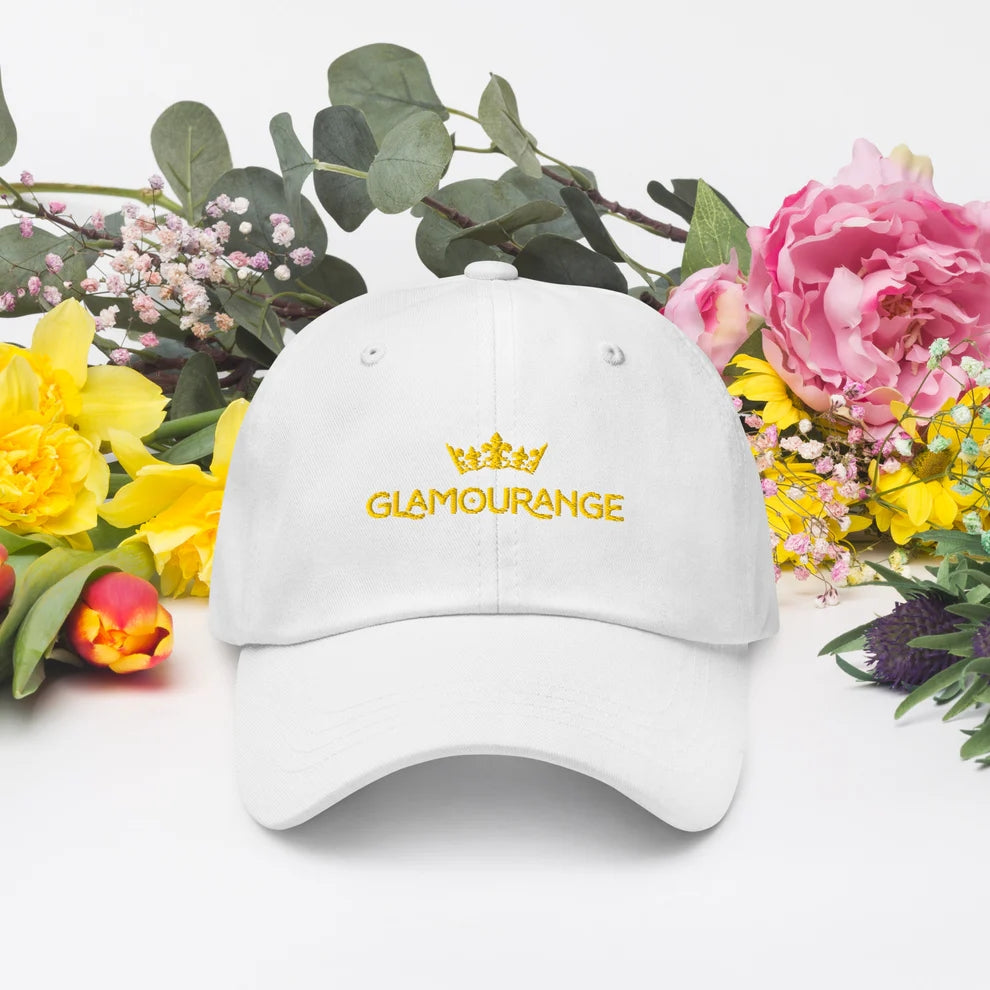 Classic Dad Hat With Solid Colour - Glamourange