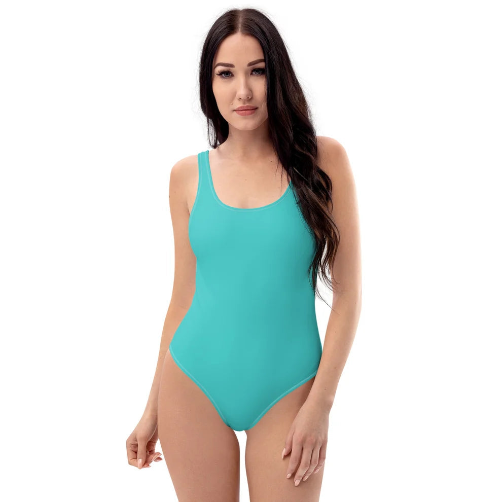 One-Piece Swimsuit Womens Colours Print - Glamourange