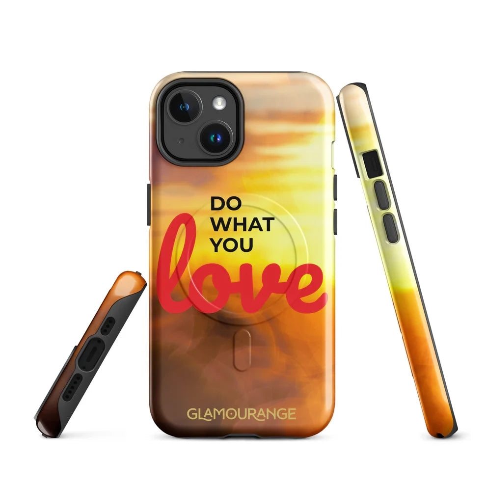 Premium MagSafe Tough Phone Cases (iPhone Case With Graphic) - Glamourange