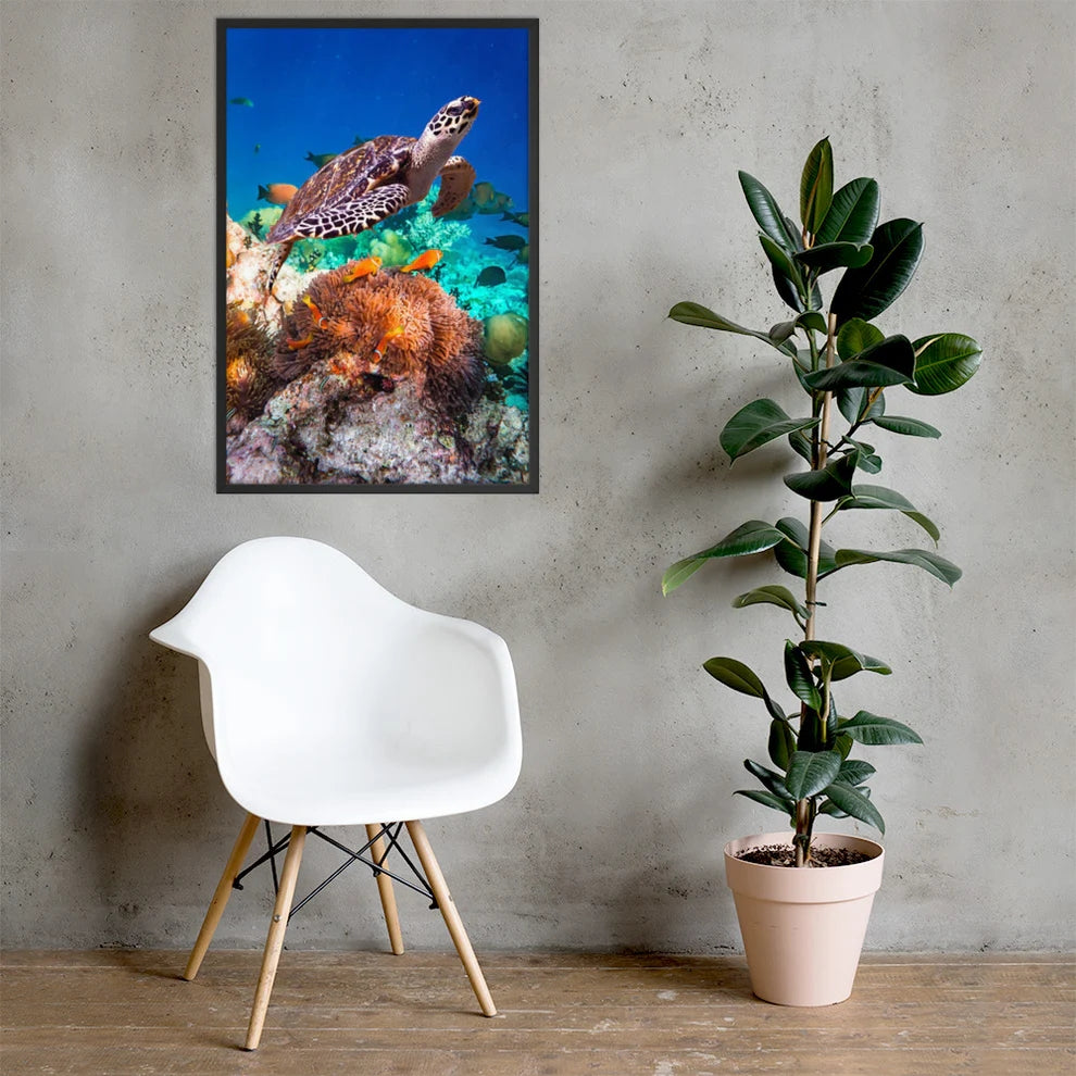 Scenic Nature View Wall Art (Vertical)  - Glamourange