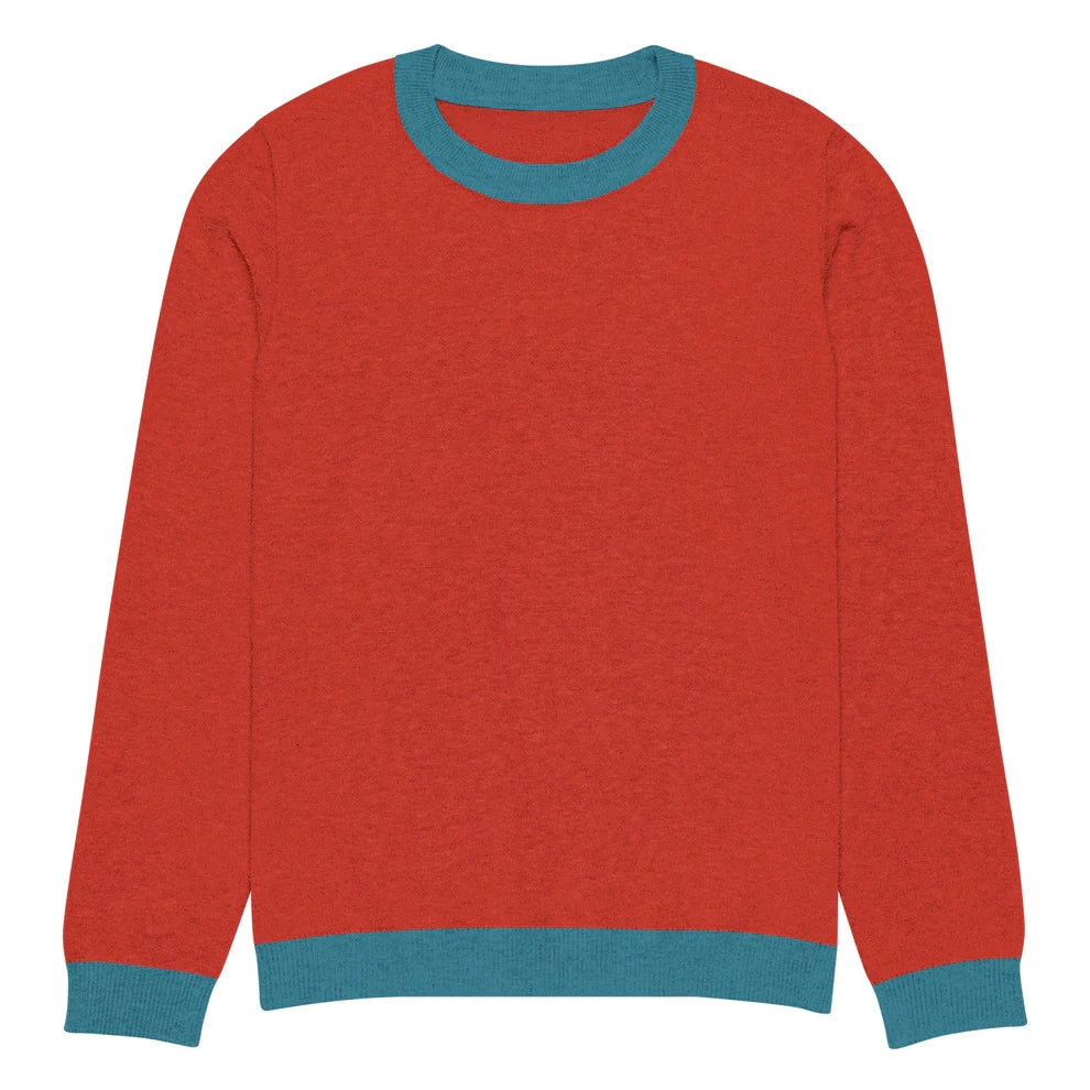 Winter Classic Fit Knitted Crew Neck Sweater - Multi Colours - Glamourange