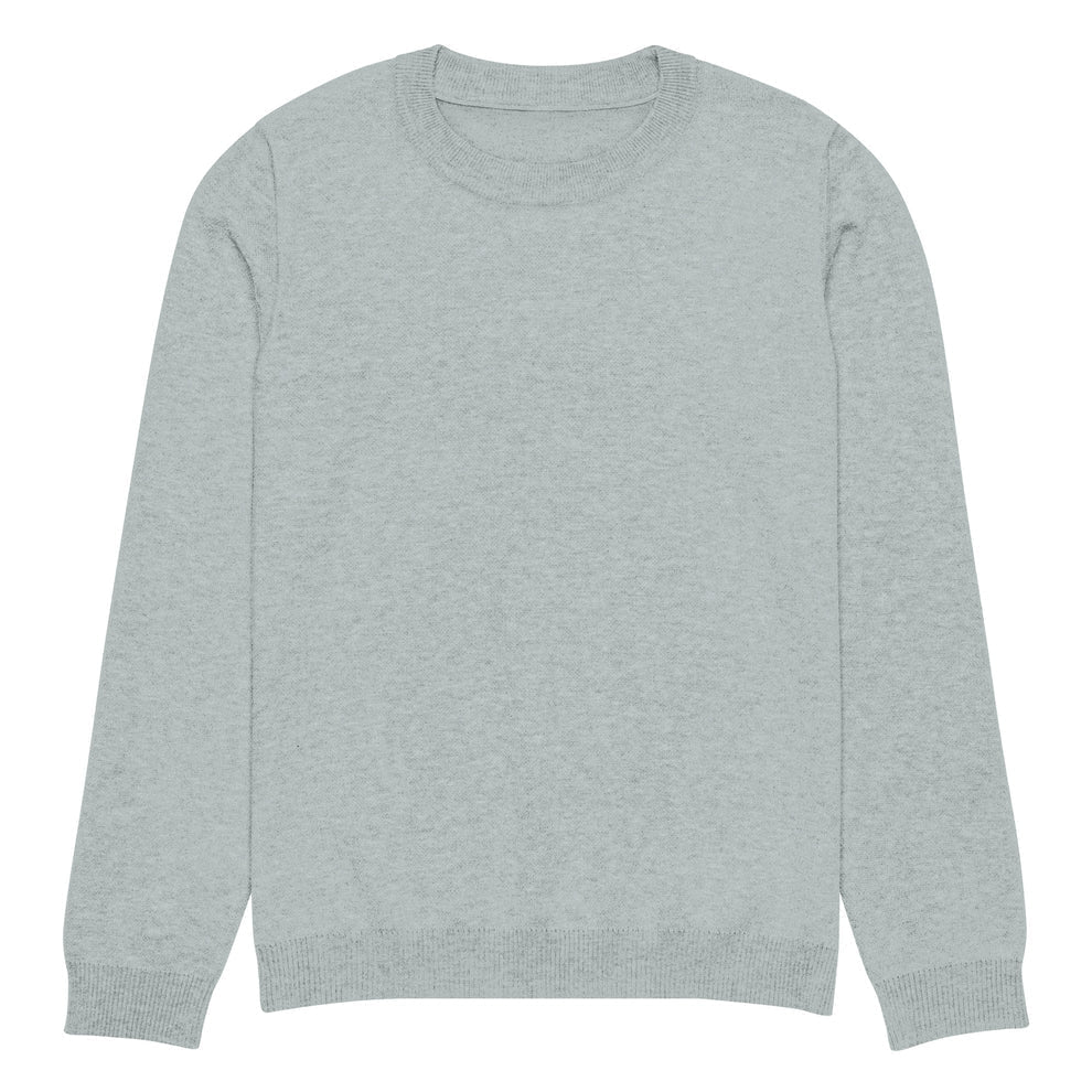 Winter Classic Fit Knitted Crew Neck Sweater - Single Colour