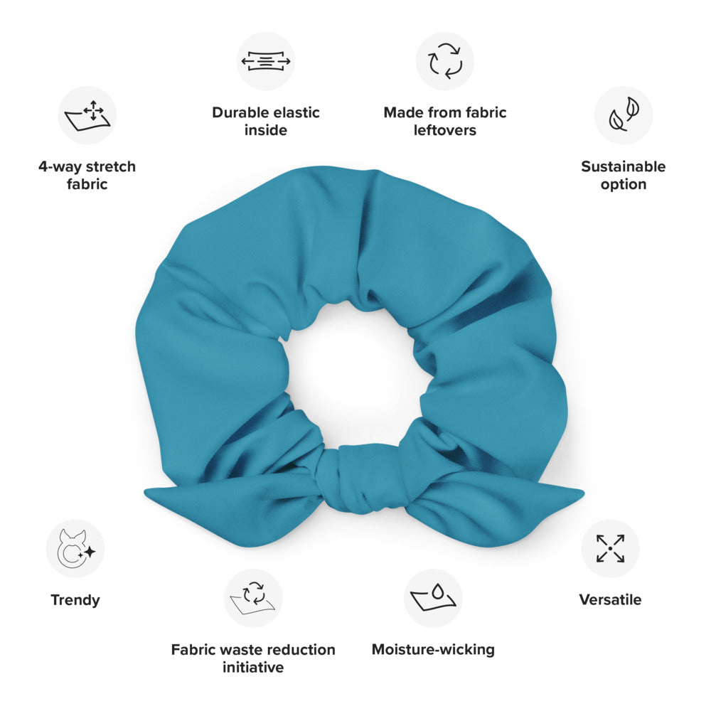 Hair Scrunchies For Women (Scrunchie Blue Colour)