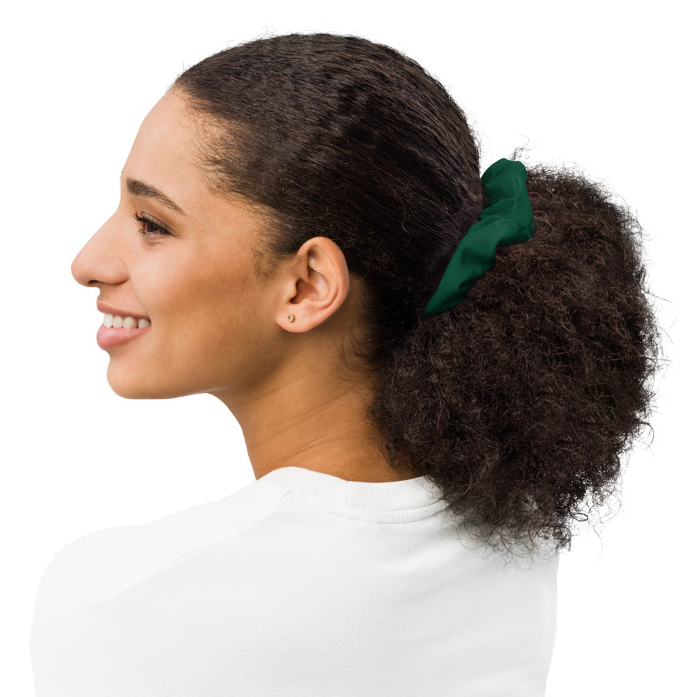 Hair Scrunchies For Women (Scrunchie British Racing Green Colour)