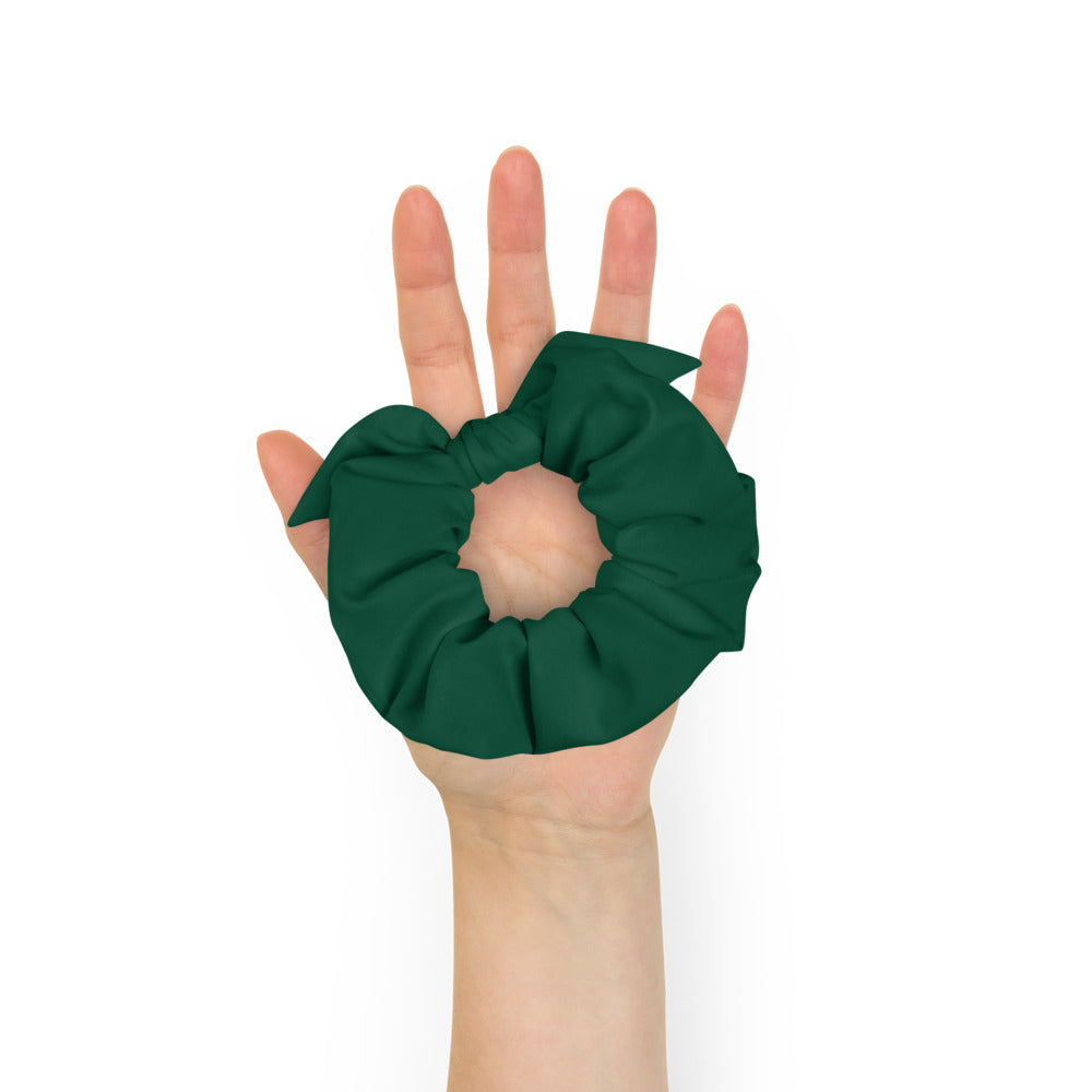 Hair Scrunchies For Women (Scrunchie British Racing Green Colour)