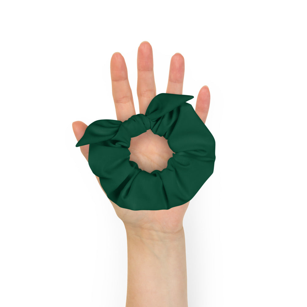 Hair Scrunchies For Women (Scrunchie British Racing Green Colour)