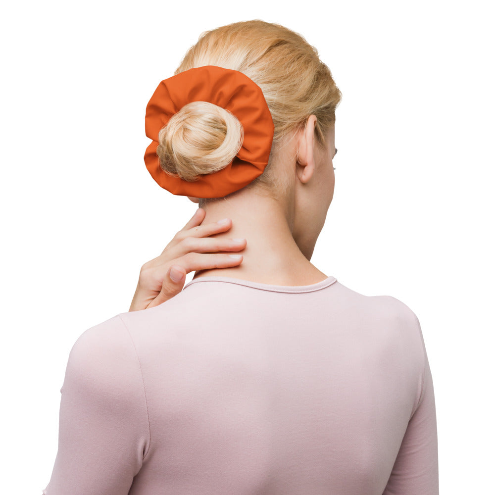 Hair Scrunchies For Women (Scrunchie Orange Colour)