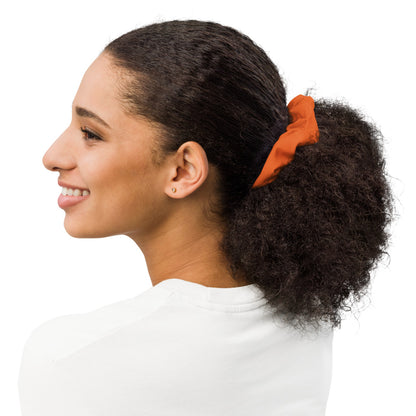 Hair Scrunchies For Women (Scrunchie Orange Colour)