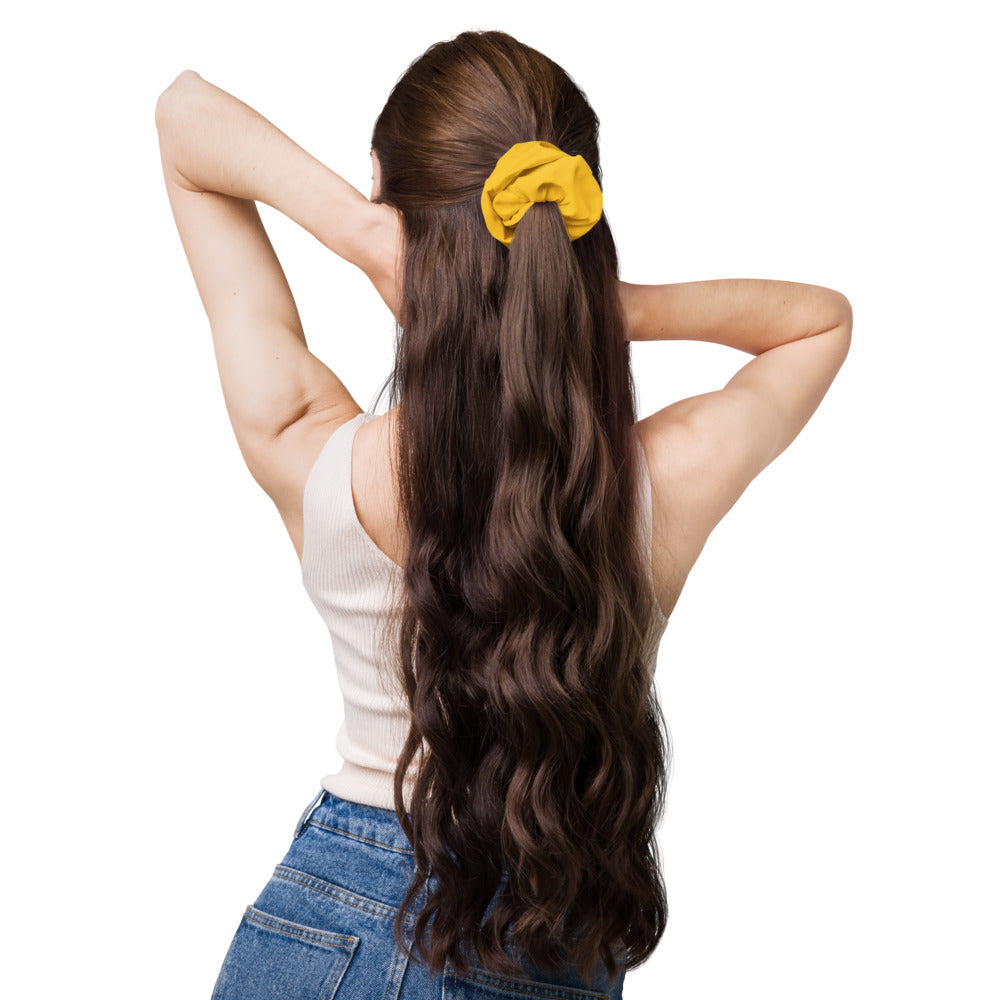 Hair Scrunchies For Women (Scrunchie Yellow Colour)