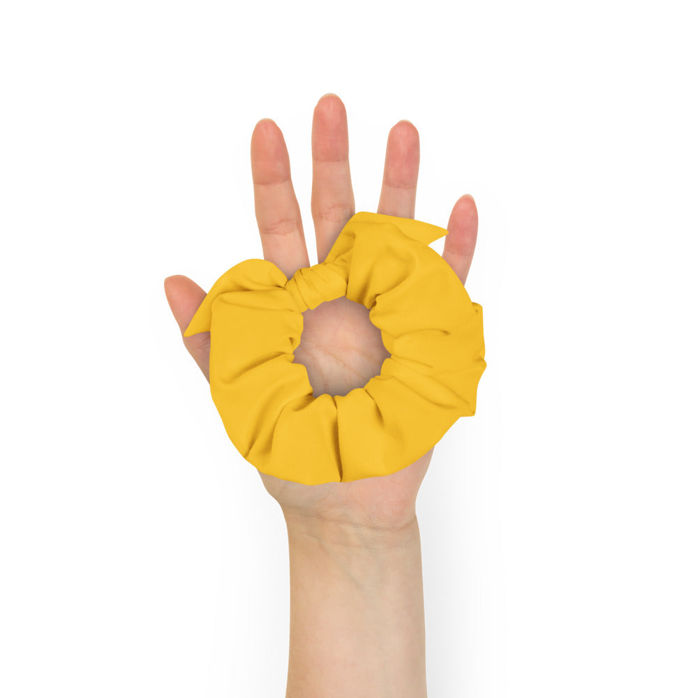 Hair Scrunchies For Women (Scrunchie Yellow Colour)