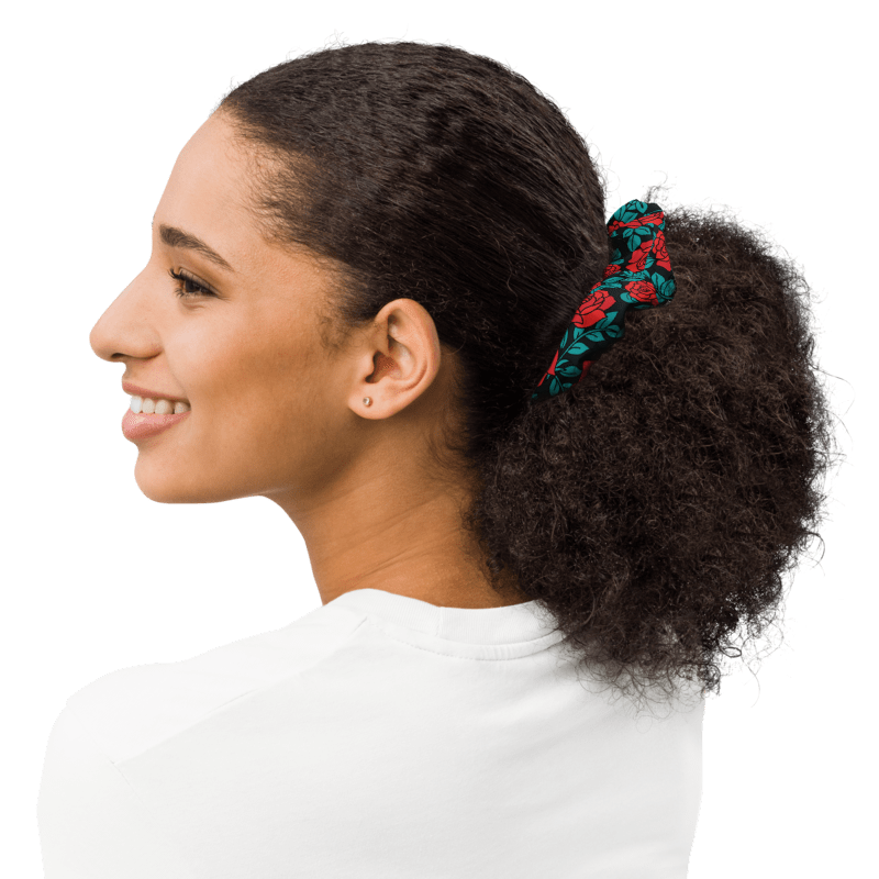 Hair Scrunchies For Women (Scrunchie Pattern 012) Side